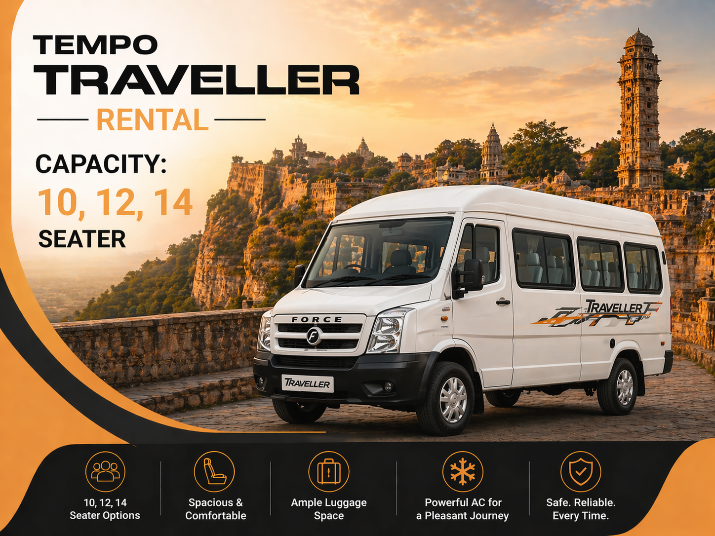chittorgarh local sightseeing taxi fare